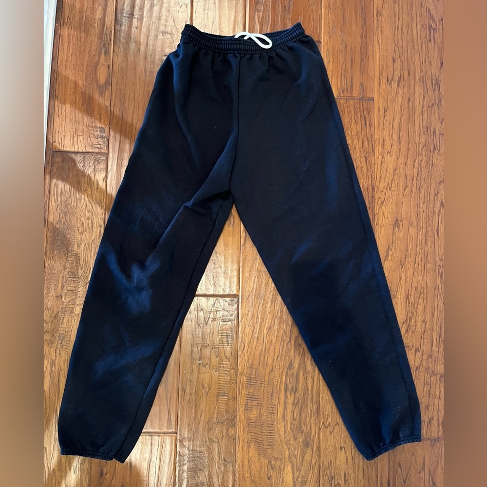 Hanes EcoSmart Black Sweatpants - Picture 6 of 8